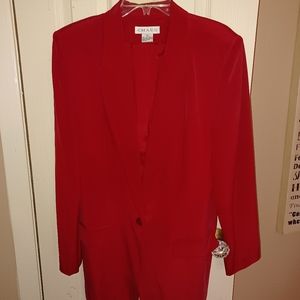 Chaus Red Casual Jacket